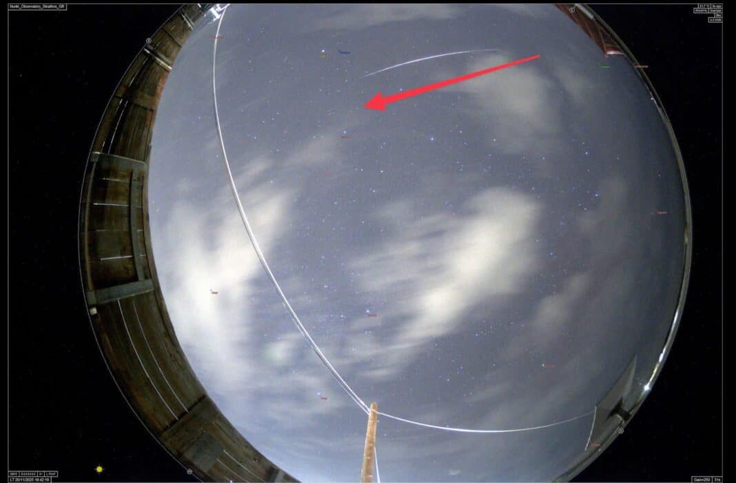 Εντυπωσιακή βολίδα πάνω από τη Σκιάθο!