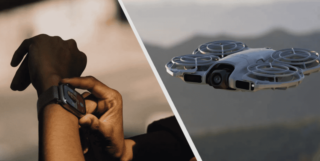 Η DJI φέρνει το μέλλον: Πέτα drone μόνο με το Apple Watch