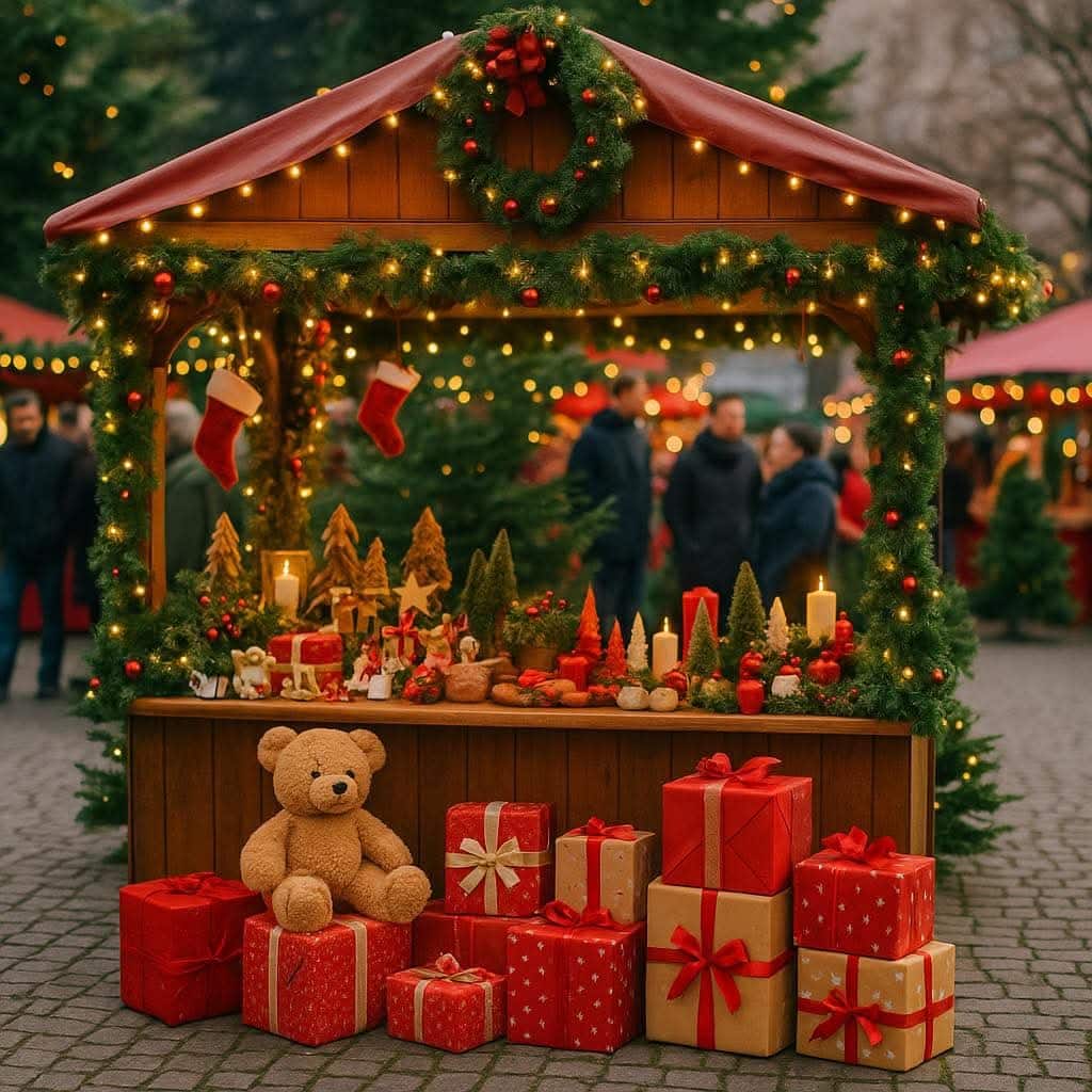 Χείρα Βοηθείας: Εορταστικό παζάρι στο Μπούρτζι
