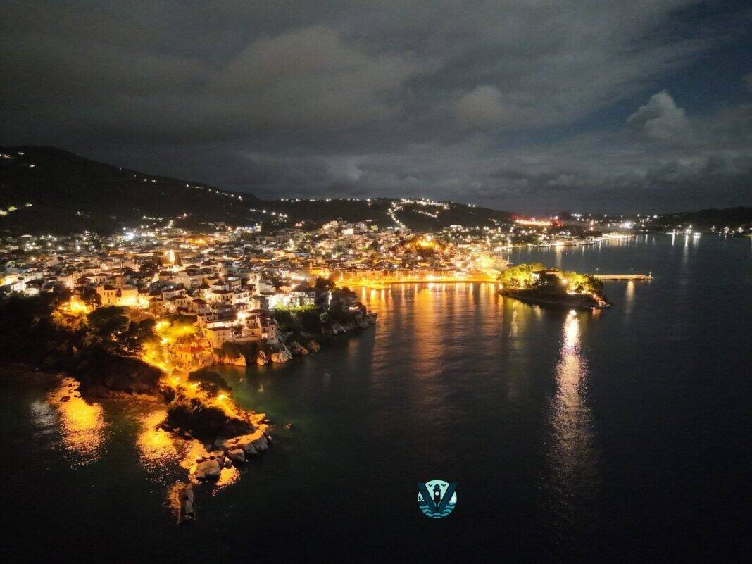 Καληνύχτα από τη μαγευτική Σκιάθο