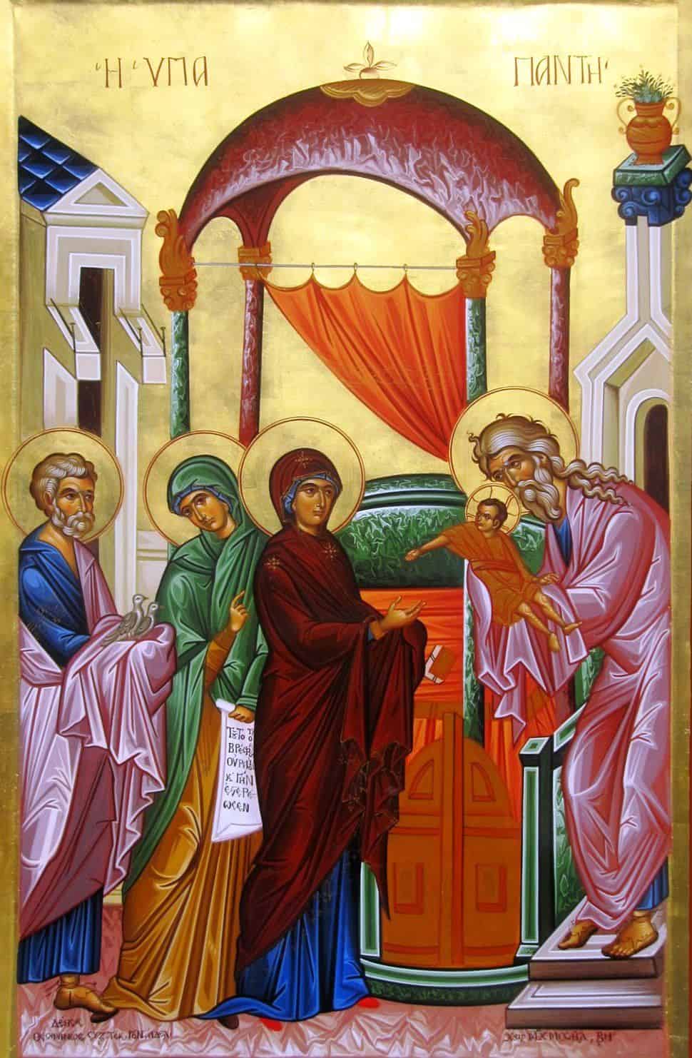 Ιερά Πανήγυρις της Υπαπαντής του Κυρίου στον Ιερό Ναό Γεννήσεως της Θεοτόκου Σκιάθου