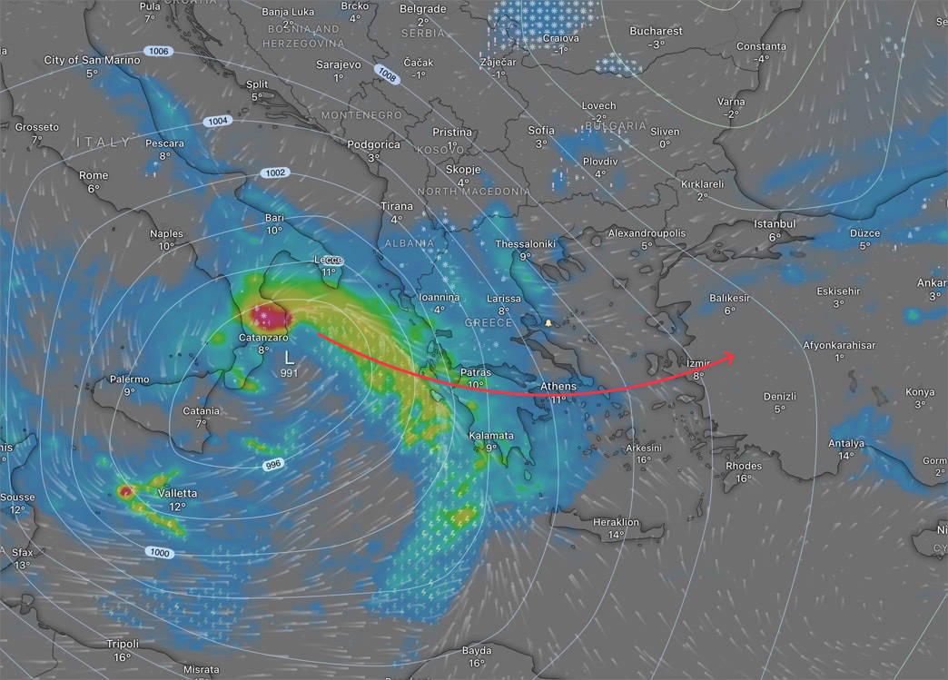 Δελτίο πρόγνωσης καιρού απο Skiathos Weather