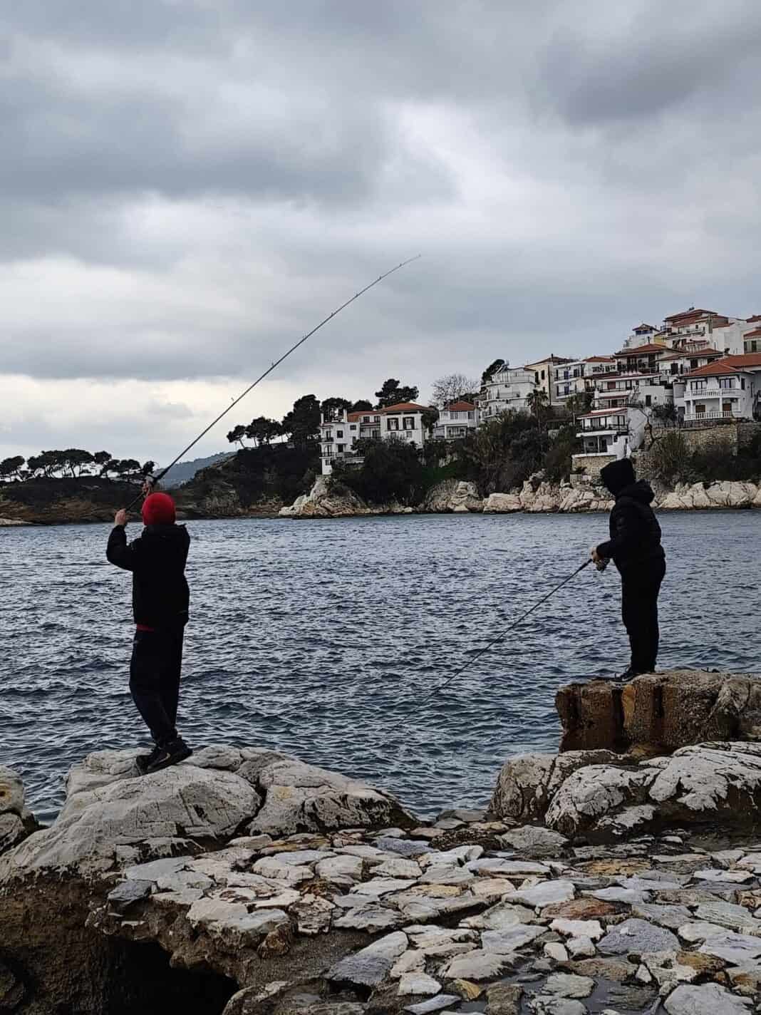 Στιγμές χειμωνιάτικης Σκιάθου..