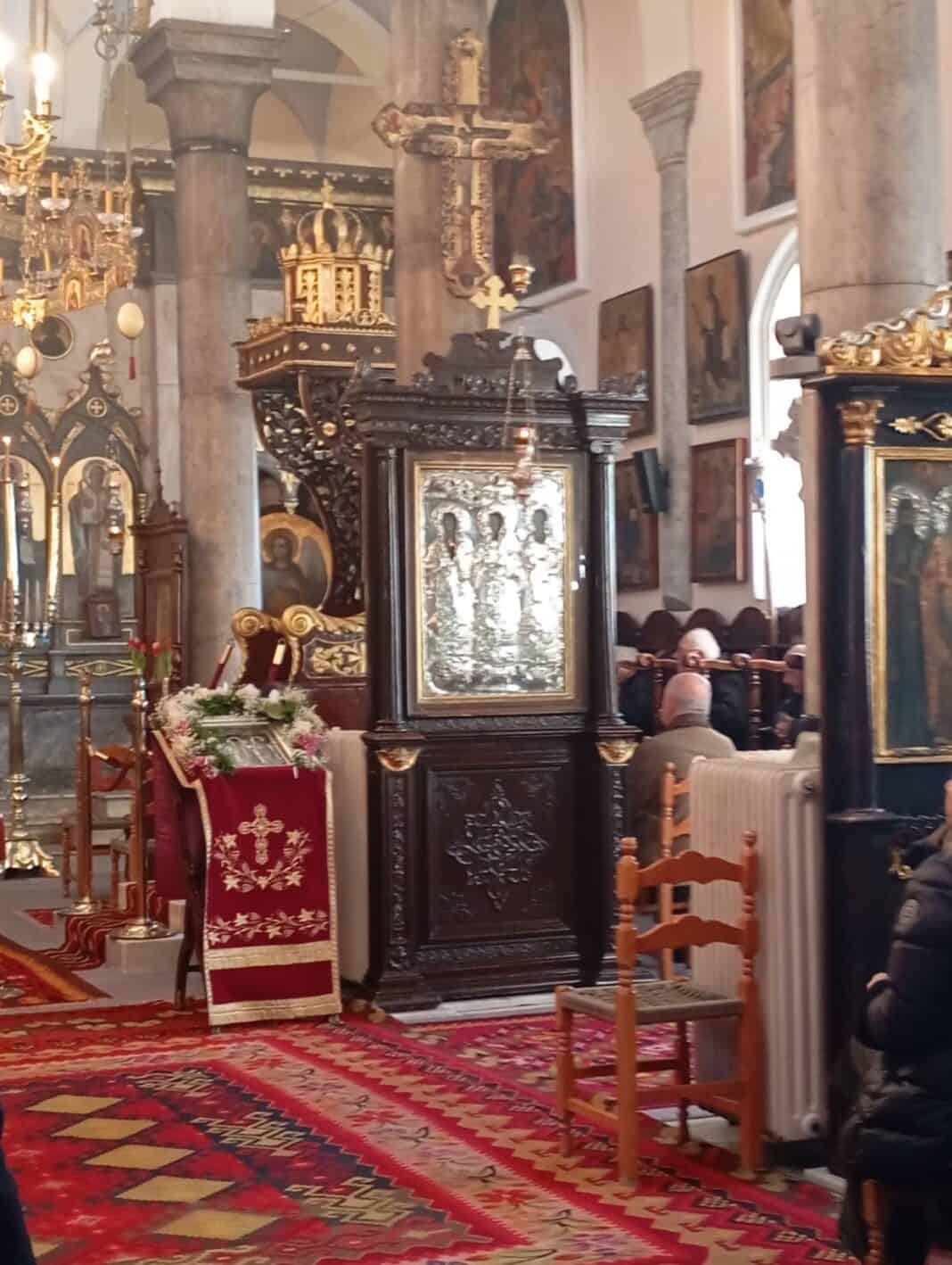 Με τη συμμετοχή των σχολείων της Σκιάθου ο εορτασμός των Τριών Ιεραρχών στον Μητροπολιτικό Ναό