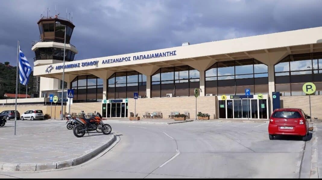 Αύξηση 9,4% στην επιβατική κίνηση του Αερολιμένα Σκιάθου τον Ιανουάριο