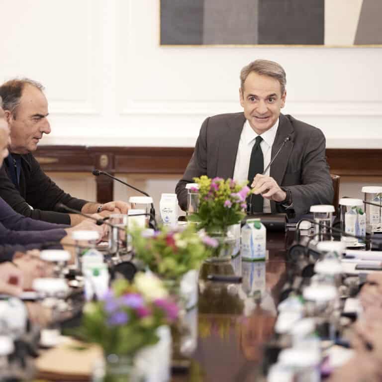 Μητσοτάκης σε αγρότες: Δεν περιμένω να συμφωνήσουμε σε όλα, προσβλέπω σε μία ουσιαστική συζήτηση