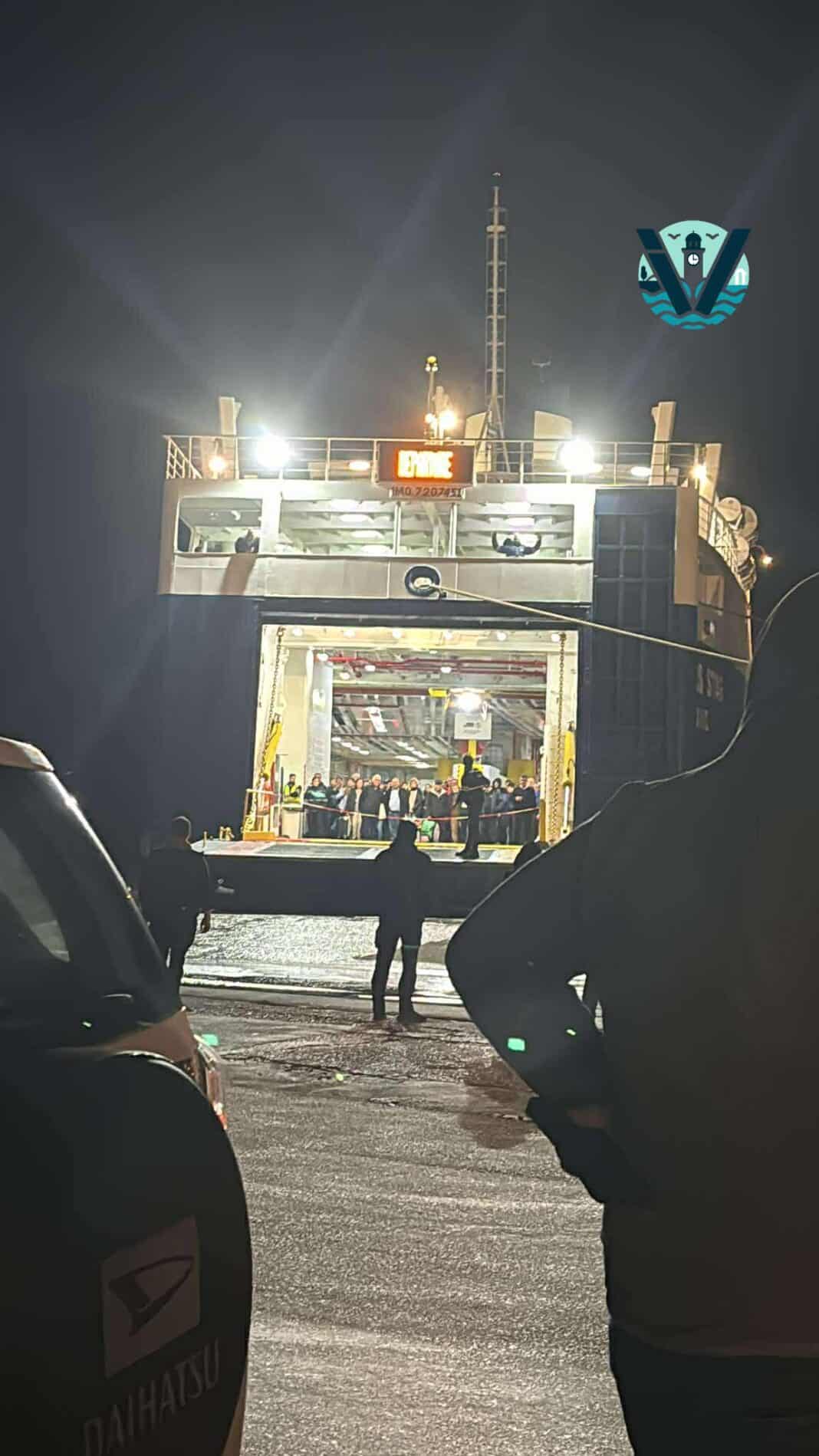 Ισχυροί άνεμοι δυσκόλεψαν τον κατάπλου του Sporades Star στη Σκιάθο