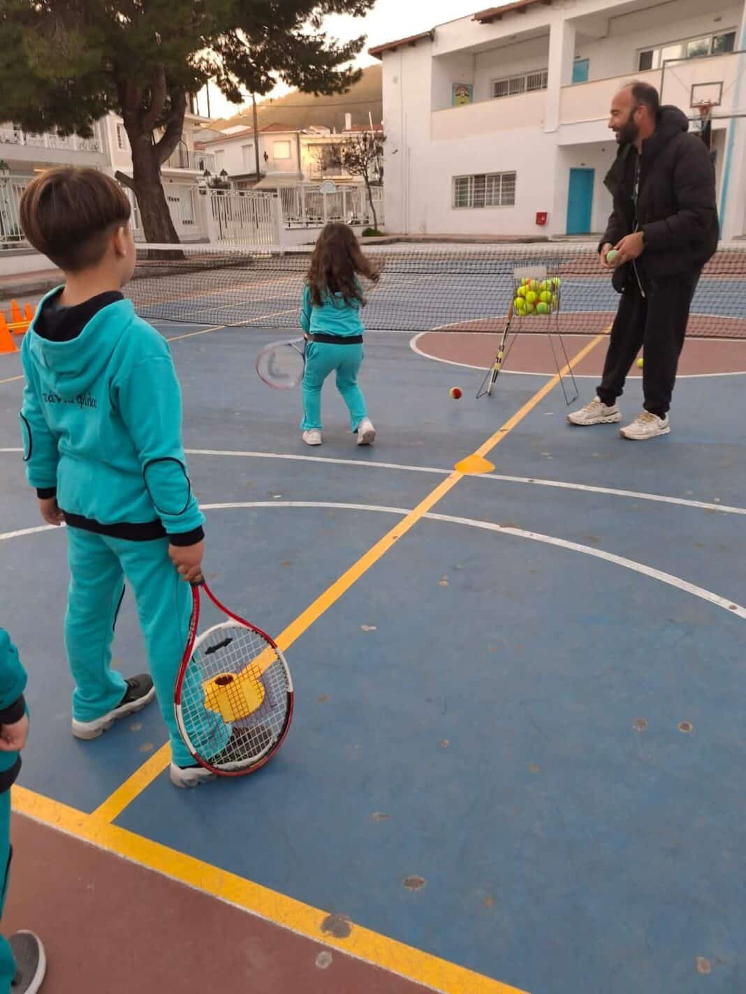 Γνωριμία με το Ολυμπιακό πνεύμα και την αντισφαίριση στη Σκιάθο