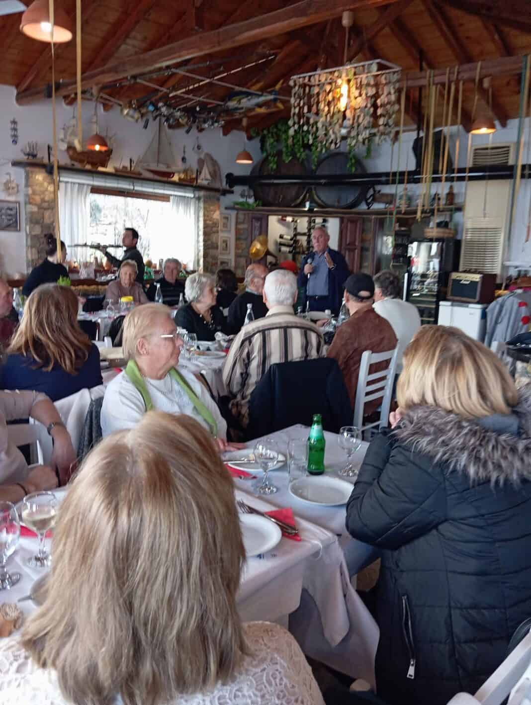 Με επιτυχία η συνεστίαση – ενημέρωση του Συλλόγου Συνταξιούχων Μαγνησίας, παραρτήματος Σκιάθου Με επιτυχία η συνεστίαση – ενημέρωση του Συλλόγου Συνταξιούχων Μαγνησίας, παραρτήματος Σκιάθου