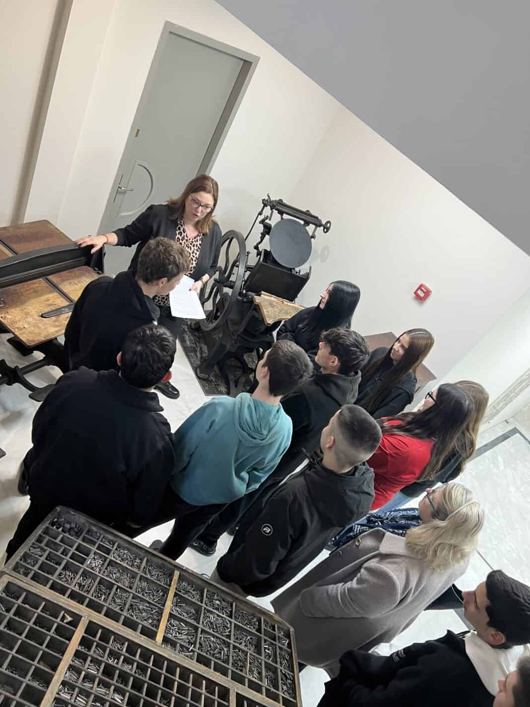 Επίσκεψη του ΕΠΑΛ Ζαγοράς στο Μουσείο του Επιμελητηρίου