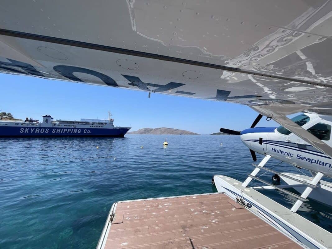 Κοινή παρέμβαση για την έναρξη πτήσεων από τα υδροπλάνα και τη σύνδεση της Σκύρου με τις Σποράδες