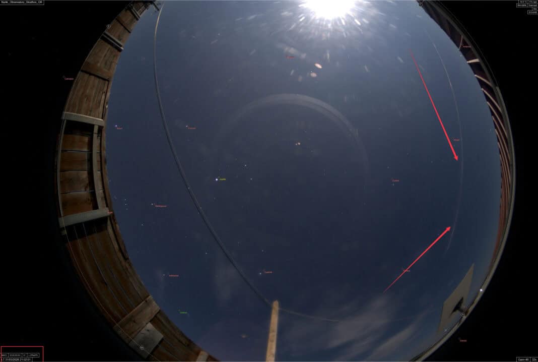 ΑΠΟΚΛΕΙΣΤΙΚΟ-Σπάνια καταγραφή διαστημικών αντικειμένων σε επανείσοδο πάνω απο τον Ουρανό της Σκίαθου (video) ΑΠΟΚΛΕΙΣΤΙΚΟ-Σπάνια καταγραφή διαστημικών αντικειμένων σε επανείσοδο πάνω απο τον Ουρανό της Σκίαθου (video)