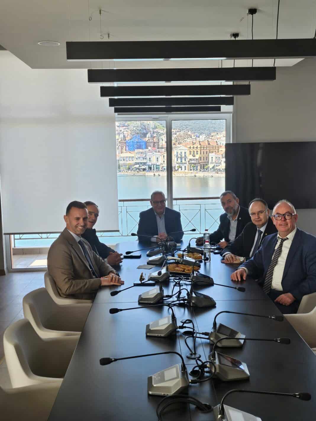 «Σαλπάρει» η Θεσσαλία για Βόρειο Αιγαίο-Συνάντηση των εμπλεκόμενων Προέδρων των Επιμελητηρίων «Σαλπάρει» η Θεσσαλία για Βόρειο Αιγαίο-Συνάντηση των εμπλεκόμενων Προέδρων των Επιμελητηρίων