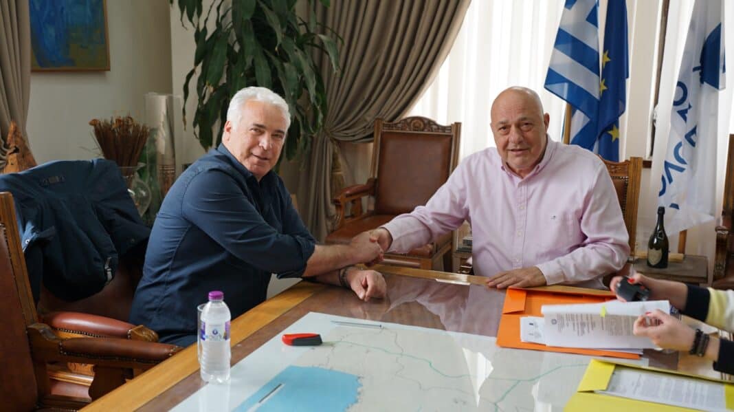 ΥΠΟΓΡΑΦΗ ΔΥΟ ΝΕΩΝ ΣΥΜΒΑΣΕΩΝ ΓΙΑ ΕΡΓΑ ΤΟΥ ΔΗΜΟΥ ΒΟΛΟΥ ΥΠΟΓΡΑΦΗ ΔΥΟ ΝΕΩΝ ΣΥΜΒΑΣΕΩΝ ΓΙΑ ΕΡΓΑ ΤΟΥ ΔΗΜΟΥ ΒΟΛΟΥ