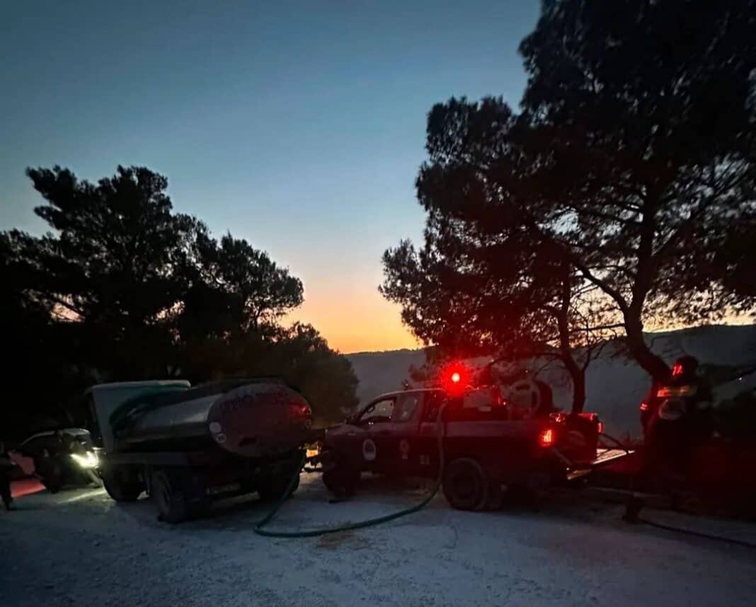 «Βάπτισμα πυρός» για την ομάδα – Άμεση επέμβαση στη φωτιά στην Κοκκινόγια Σκιάθου «Βάπτισμα πυρός» για την ομάδα – Άμεση επέμβαση στη φωτιά στην Κοκκινόγια Σκιάθου