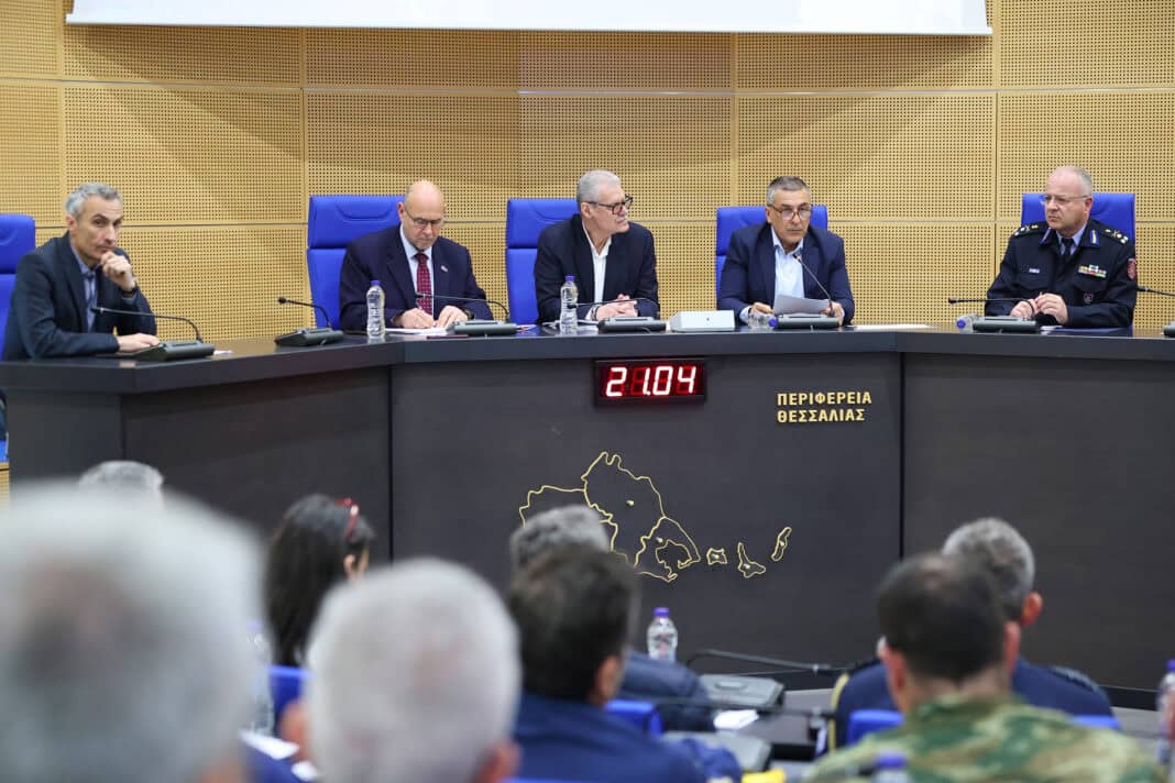 Ευρεία σύσκεψη για την προετοιμασία της αντιπυρικής περιόδου στην Περιφέρεια Θεσσαλίας Ευρεία σύσκεψη για την προετοιμασία της αντιπυρικής περιόδου στην Περιφέρεια Θεσσαλίας