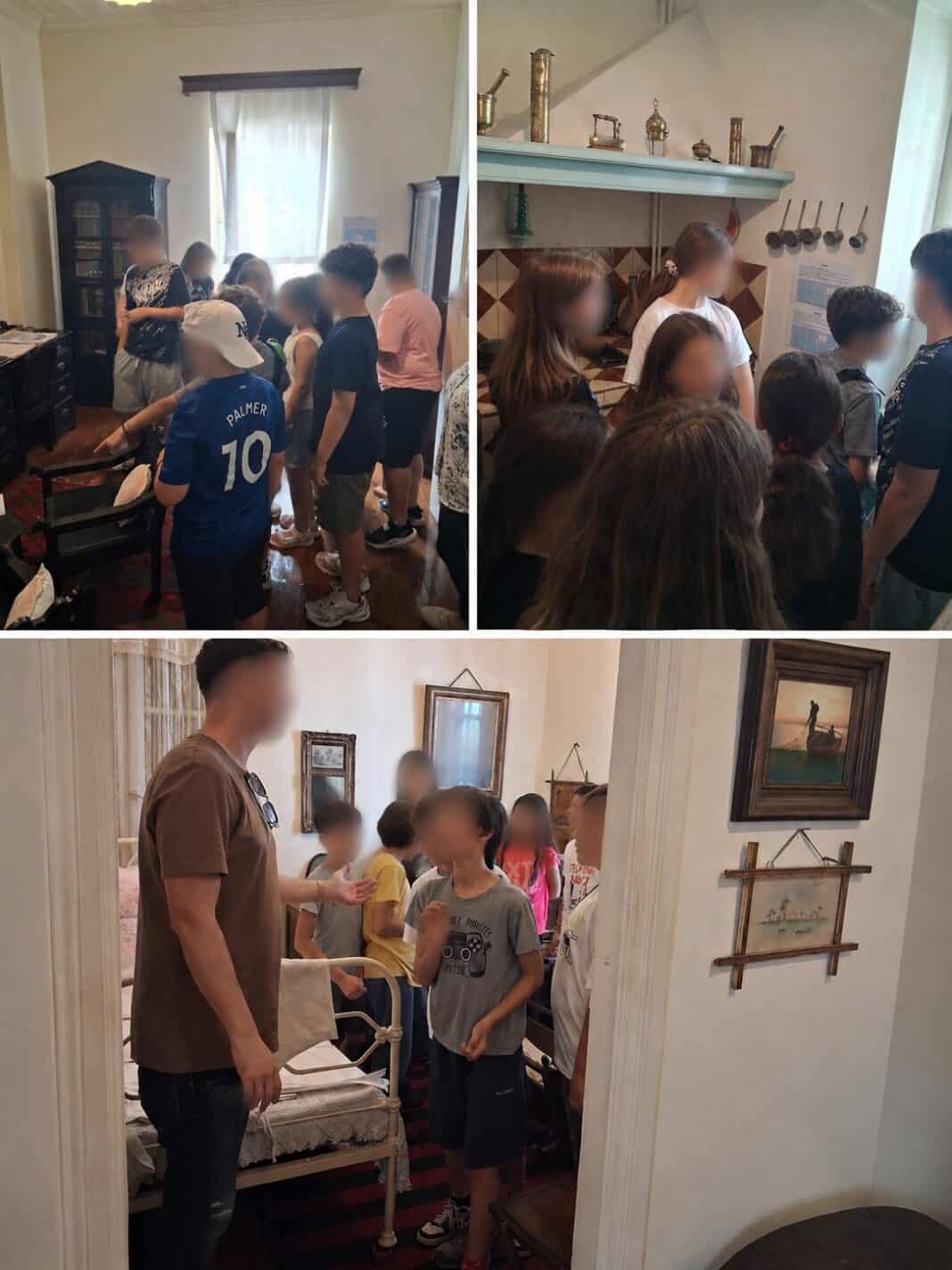 Εκπαιδευτική επίσκεψη στο Αρχοντικό Βακράτσα από τους μαθητές της Ε’ Τάξης Εκπαιδευτική επίσκεψη στο Αρχοντικό Βακράτσα από τους μαθητές της Ε’ Τάξης
