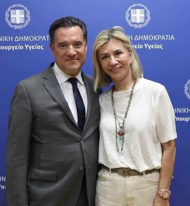 Η Ζ. Μακρή ευχαριστεί τον Α. Γεωργιάδη για την ίδρυση του ΚΥ Αλοννήσου Η Ζ. Μακρή ευχαριστεί τον Α. Γεωργιάδη για την ίδρυση του ΚΥ Αλοννήσου