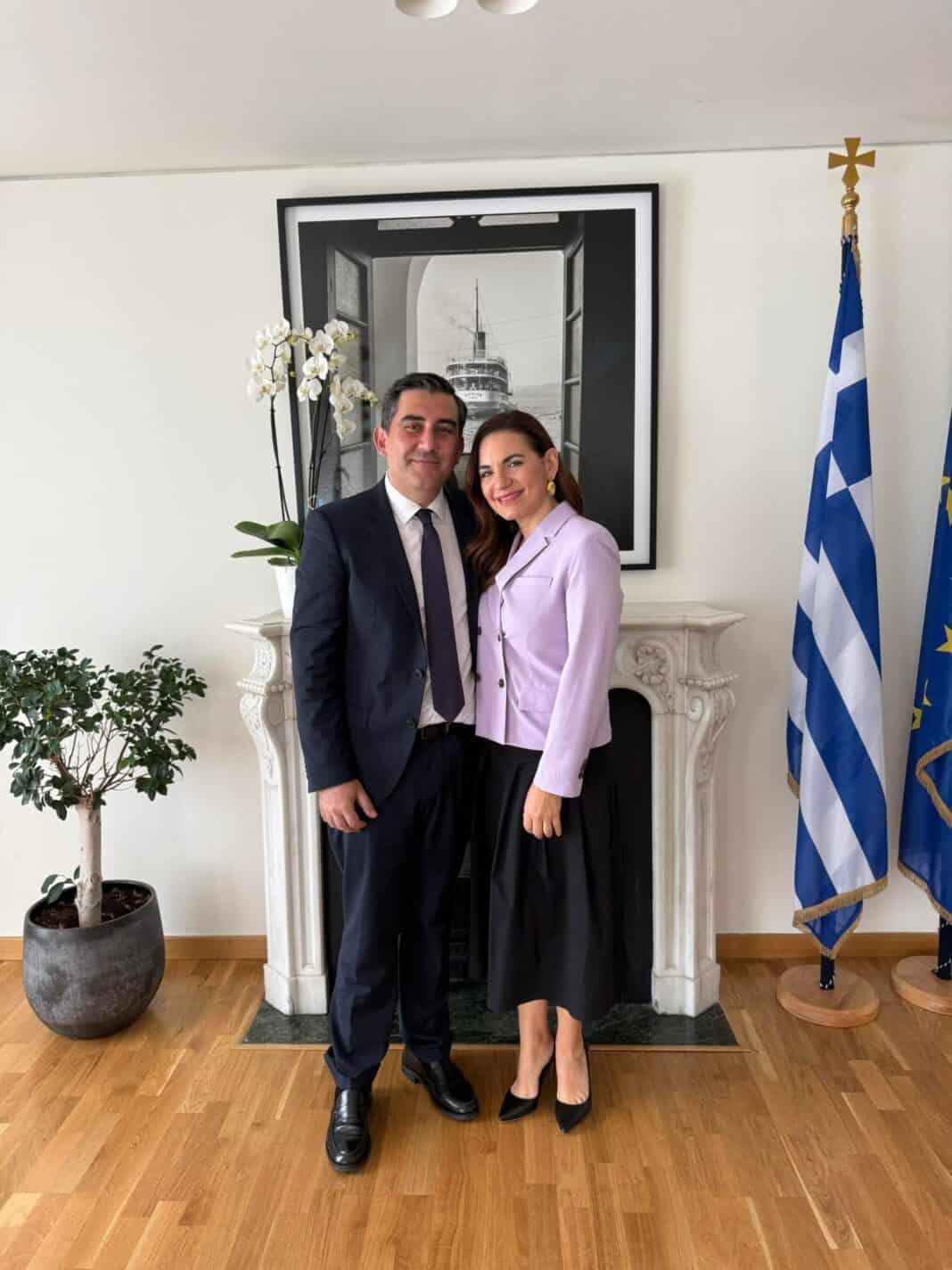 Συνάντηση με την Υπουργό Τουρισμού Όλγα Κεφαλογιάννη Συνάντηση με την Υπουργό Τουρισμού Όλγα Κεφαλογιάννη