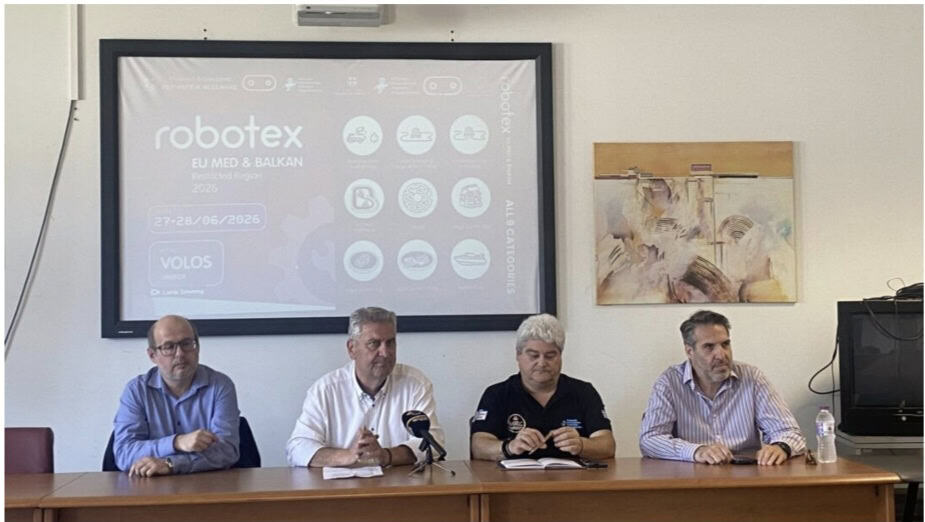Διεθνής Διαγωνισμός Ρομποτικής στον Βόλο το διήμερο 27-28 Ιουνίου με πρωτοβουλία της Περιφέρειας Θεσσαλίας Διεθνής Διαγωνισμός Ρομποτικής στον Βόλο το διήμερο 27-28 Ιουνίου με πρωτοβουλία της Περιφέρειας Θεσσαλίας