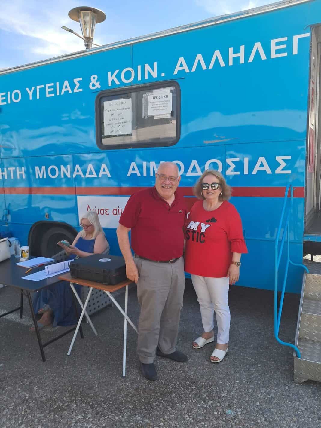 Με επιτυχία ολοκληρώθηκε η εθελοντική αιμοδοσία στη Σκόπελο Με επιτυχία ολοκληρώθηκε η εθελοντική αιμοδοσία στη Σκόπελο
