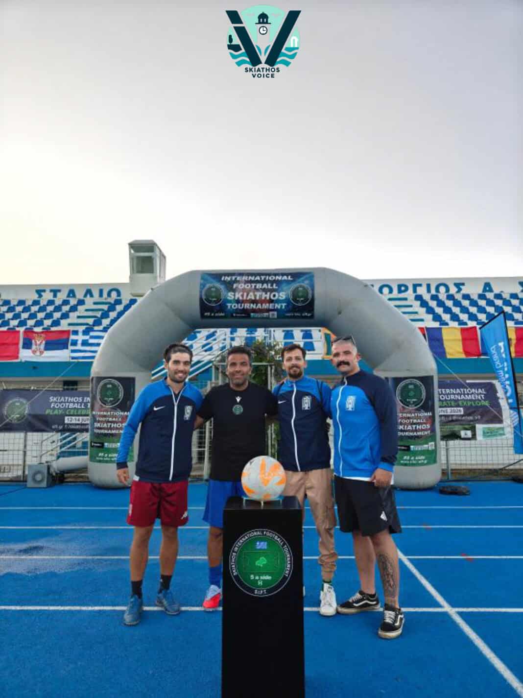 Skiathos Atletico-Παρόντες σήμερα στο διεθνές ποδοσφαιρικό τουρνουά Skiathos International Football Tournament (SIFT). Skiathos Atletico-Παρόντες σήμερα στο διεθνές ποδοσφαιρικό τουρνουά Skiathos International Football Tournament (SIFT).