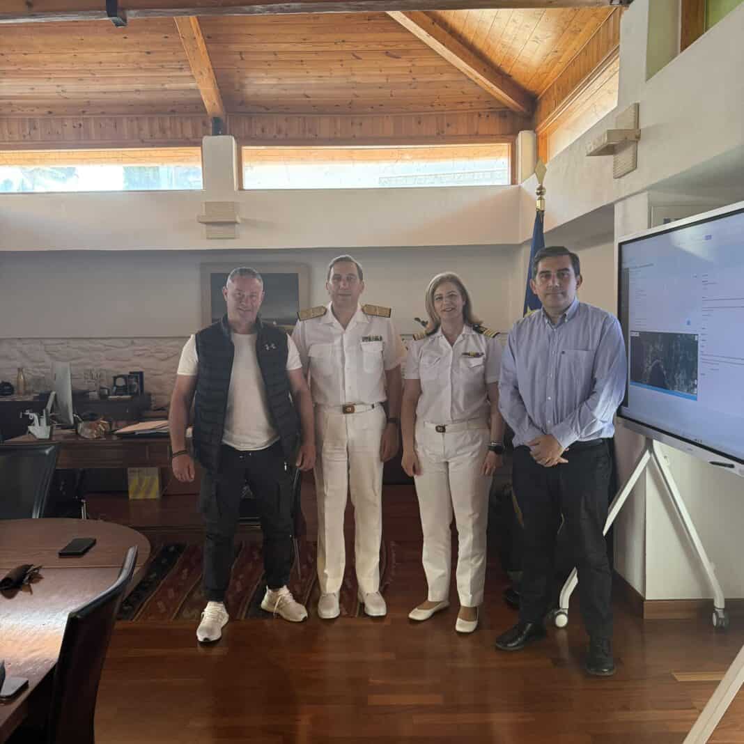 Συνάντηση για θέματα ασφάλειας και διαχείρισης της χερσαίας ζώνης λιμένα στη Σκιάθο Συνάντηση για θέματα ασφάλειας και διαχείρισης της χερσαίας ζώνης λιμένα στη Σκιάθο
