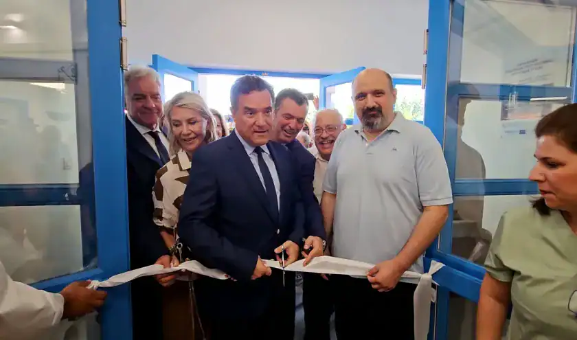 Χρ. Τριαντόπουλος: Εγκαινιάστηκε το αναβαθμισμένο ΚΥ Σκοπέλου με δαπάνη 1 εκατ. ευρώ Χρ. Τριαντόπουλος: Εγκαινιάστηκε το αναβαθμισμένο ΚΥ Σκοπέλου με δαπάνη 1 εκατ. ευρώ