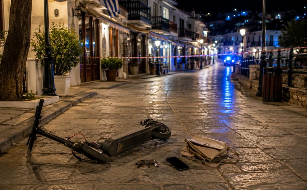 Ανήλικος με ηλεκτρικό πατίνι παρέσυρε διερχόμενη στην Παπαδιαμάντη Ανήλικος με ηλεκτρικό πατίνι παρέσυρε διερχόμενη στην Παπαδιαμάντη