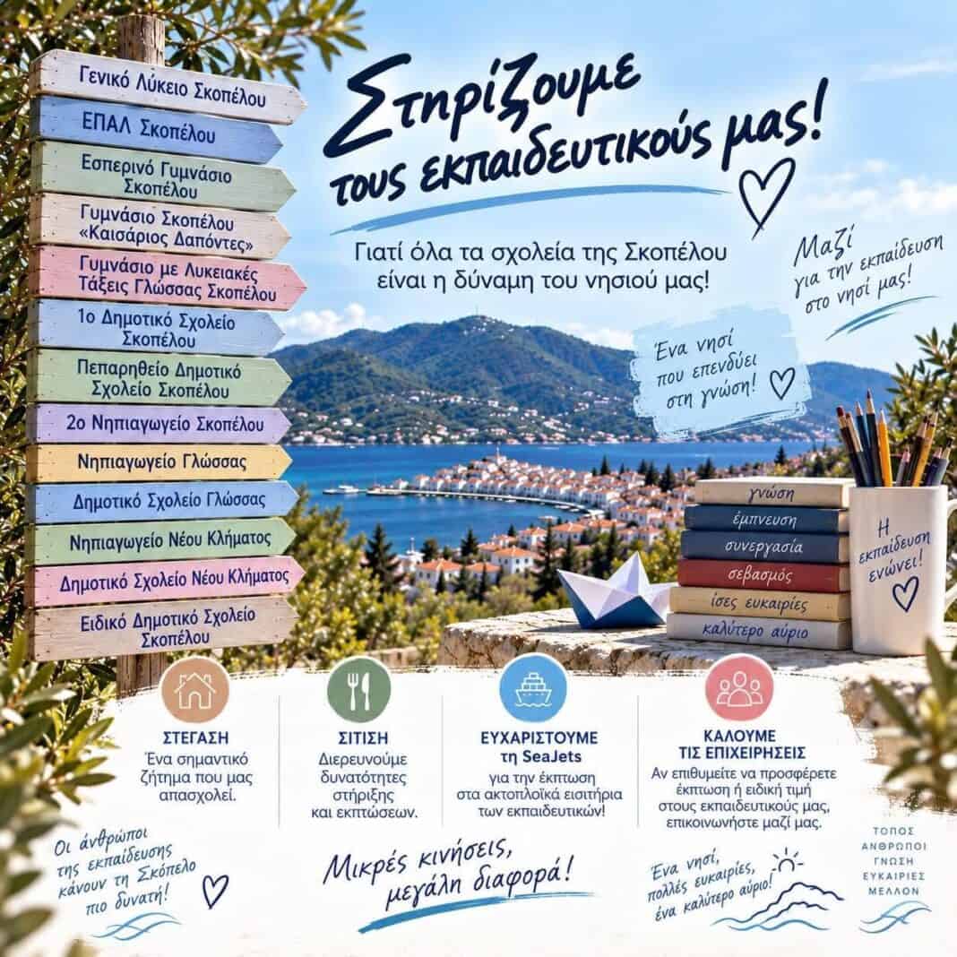 Συνάντηση του Δήμου Σκοπέλου με τους εκπαιδευτικούς της Β΄θμιας Εκπαίδευσης Συνάντηση του Δήμου Σκοπέλου με τους εκπαιδευτικούς της Β΄θμιας Εκπαίδευσης