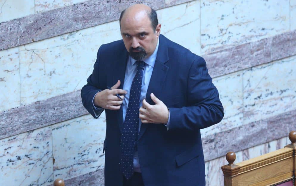 Αποσύρεται από το ψηφοδέλτιο της ΝΔ ο Χρήστος Τριαντόπουλος Αποσύρεται από το ψηφοδέλτιο της ΝΔ ο Χρήστος Τριαντόπουλος